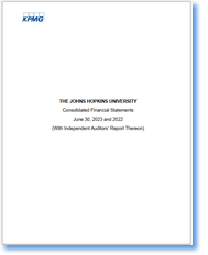 JHU Annual Report